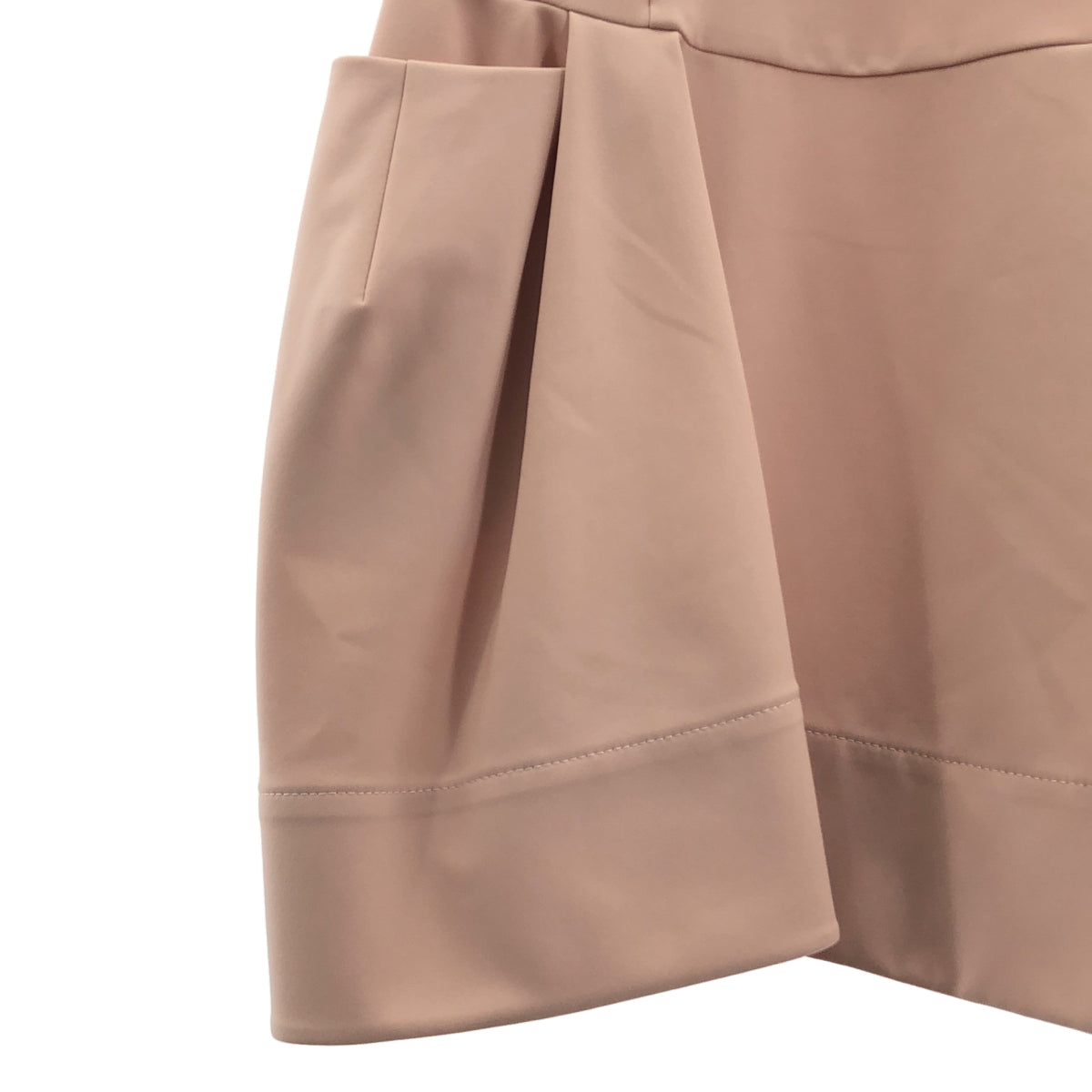 【美品】  FOXEY NEW YORK / フォクシーニューヨーク | ノースリーブ バックギャザー ポリエステル ワンピース | 40 | ピンク | レディース