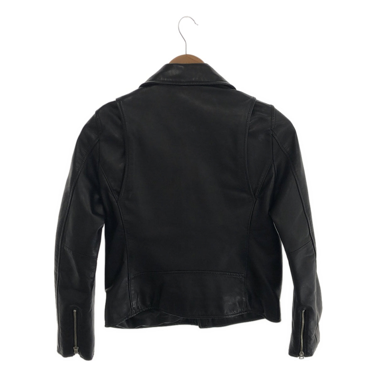 FREAK'S STORE | Lamb leather rider jacket | S | Black | Women's