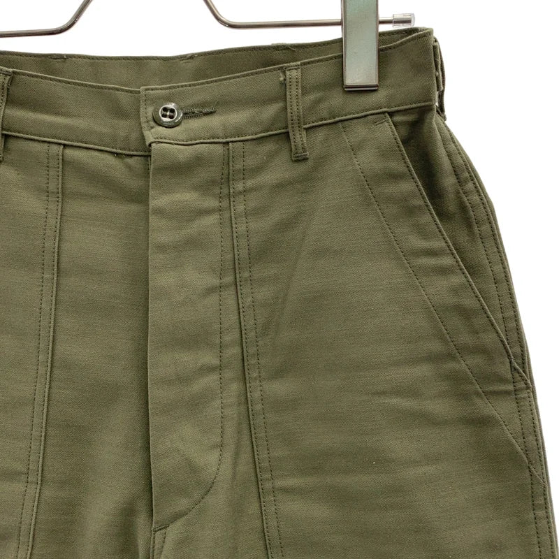 HYKE / 하이크 | 2023AW | BACK SATIN BAKER PANTS / 백 사틴 베이커 팬츠 | 1 | 여성