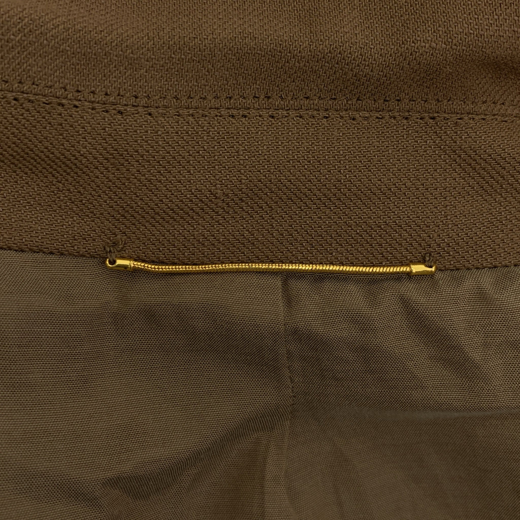 【成色極佳】L'Appartement | 2024春夏系列 | CANGIOLI 寬鬆外套/雙排扣大衣/全襯裡 | F碼 | 棕色 | 女款