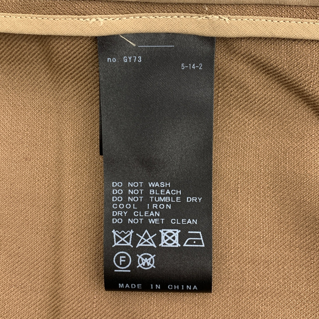 【成色極佳】L'Appartement | 2024春夏系列 | CANGIOLI 寬鬆外套/雙排扣大衣/全襯裡 | F碼 | 棕色 | 女款