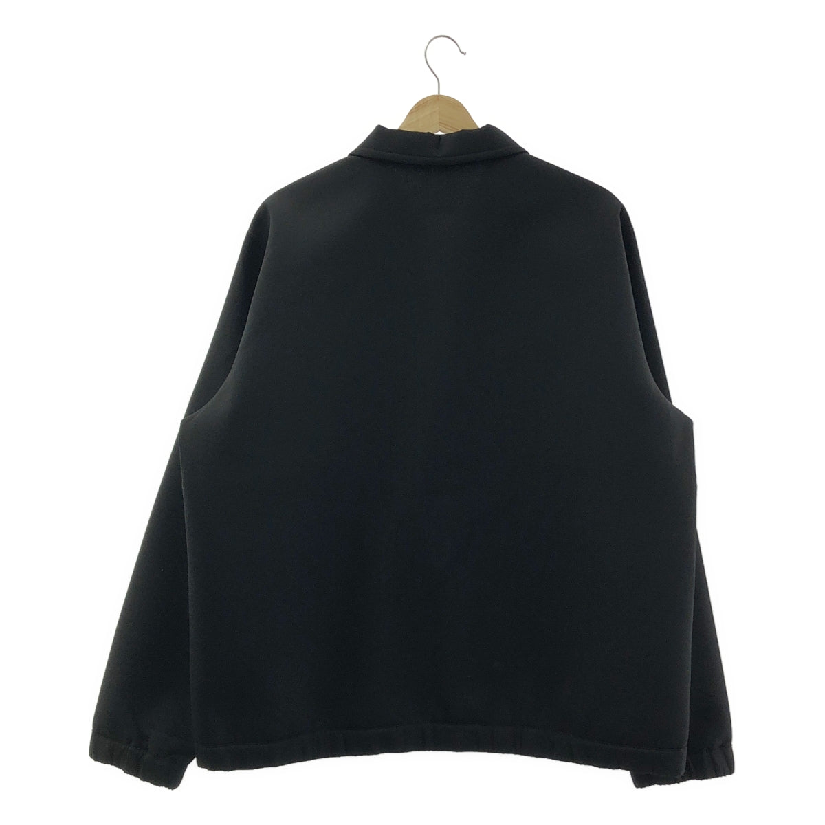 sacai / 사카이 | 2024SS | Suiting Bonding Pullover 하프 Zip 본딩 풀오버 | 2 | 남성