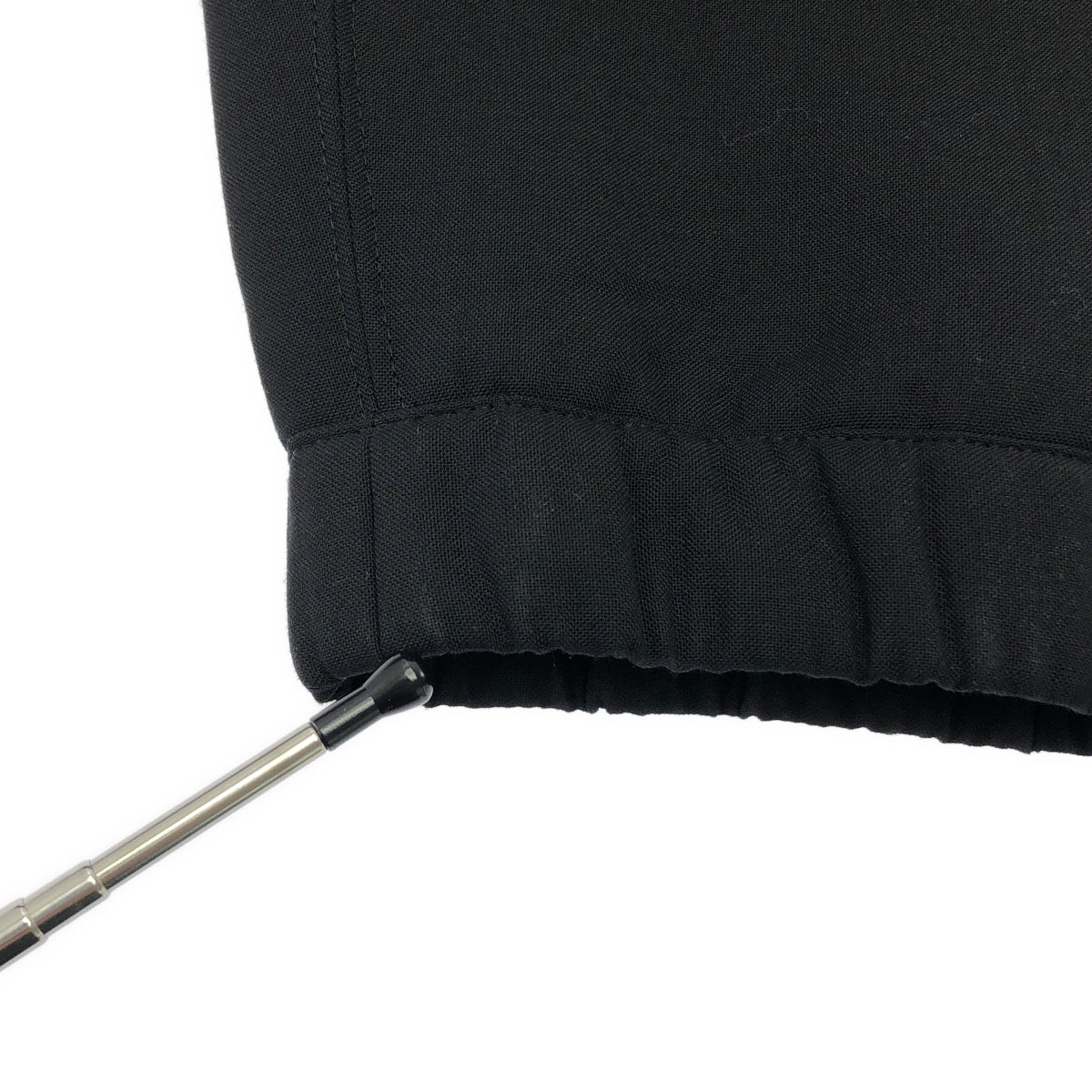 sacai / サカイ | 2024SS | Suiting Bonding Pullover　ハーフジップ ボンディング プルオーバー | 2 | ブラック | メンズ