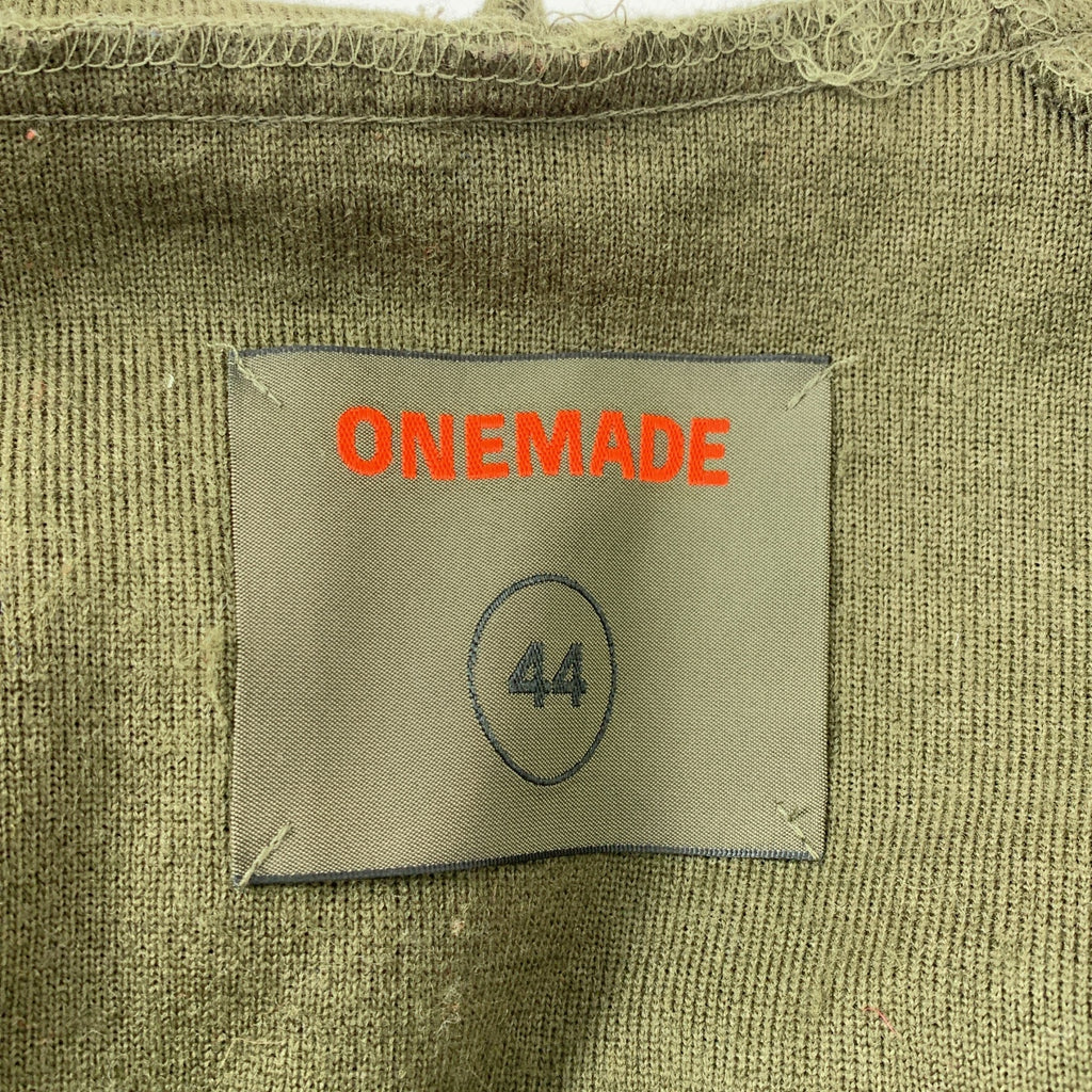 ONE MADE / ワンメイド | BOA COAT ワッペン ミリタリー フーデッド ボアコート | 44 | メンズ