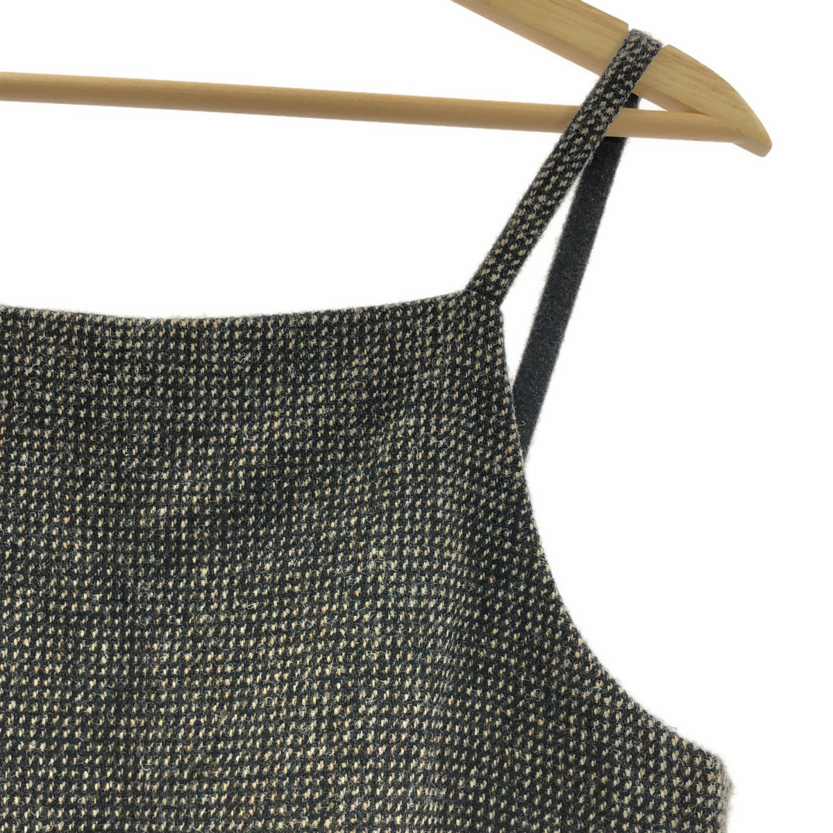 AURALEE / オーラリー | 2022AW | WOOL HAIRLINE LIGHT TWEED OVERALLS  ウール ヘアライン ライトツイード オーバーオール |