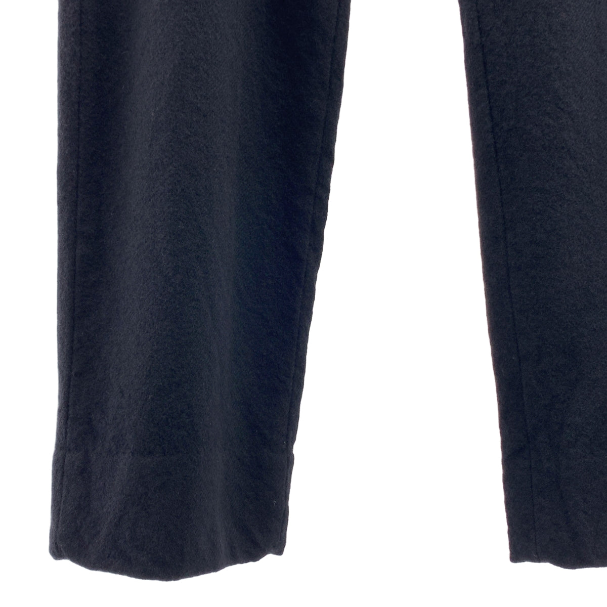 COMME des GARCONS HOMME DEUX / コムデギャルソンオムドゥ | 2019AW | ウール縮絨 テーパード パンツ | L | ネイビー | メンズ