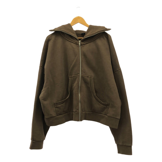 entire studios / Entire Studio | ES2106 / FULL ZIP RHINO Oversized Hoodie Parka | M | Brown | Men's