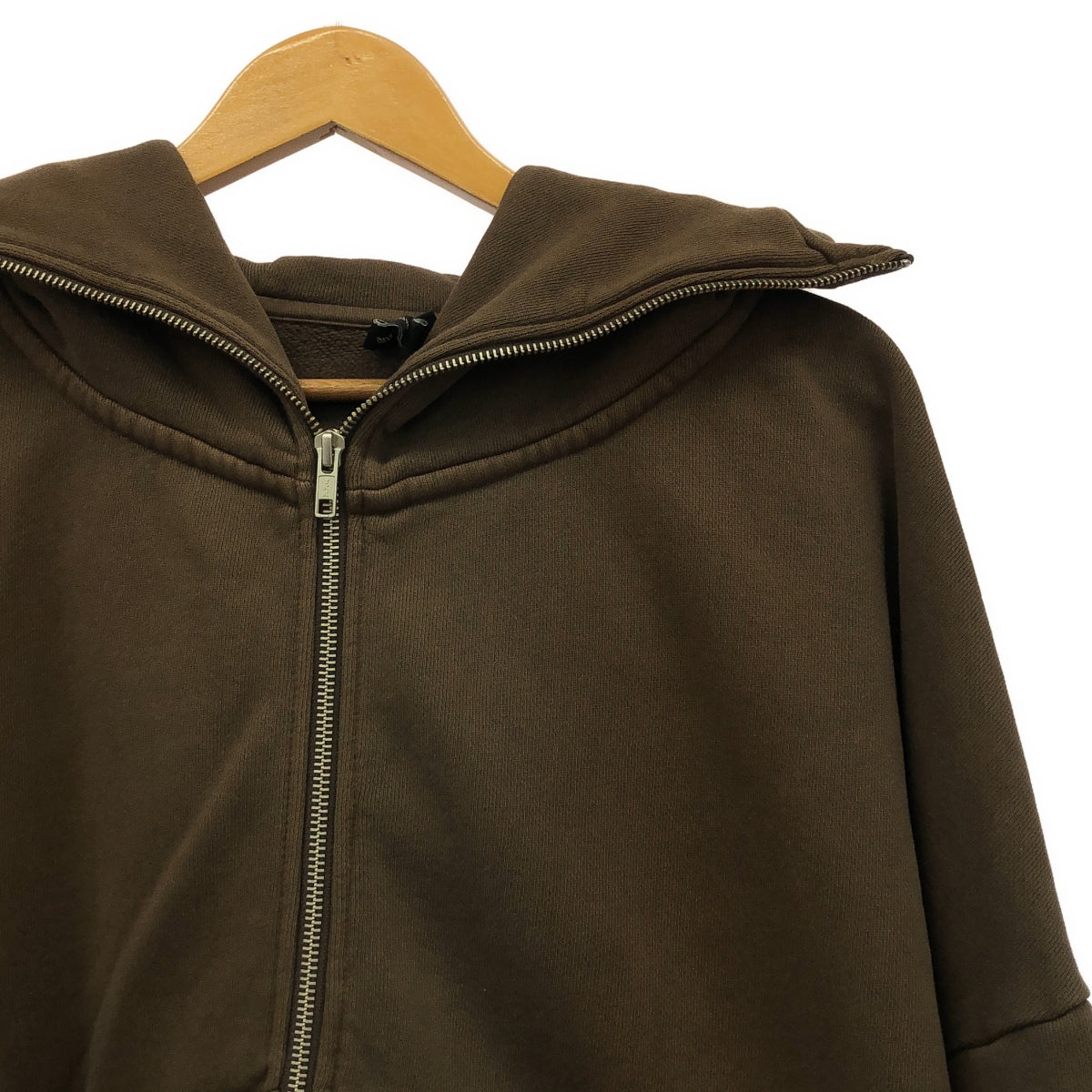 entire studios / Entire Studio | ES2106 / FULL ZIP RHINO Oversized Hoodie Parka | M | Brown | Men's
