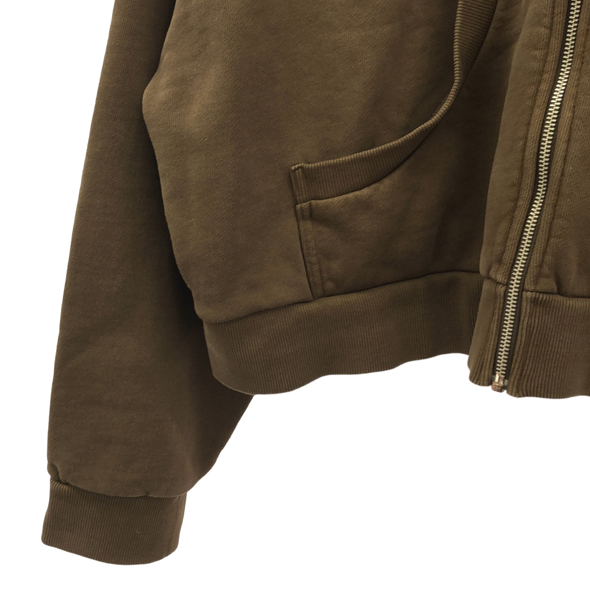 entire studios / Entire Studio | ES2106 / FULL ZIP RHINO Oversized Hoodie Parka | M | Brown | Men's