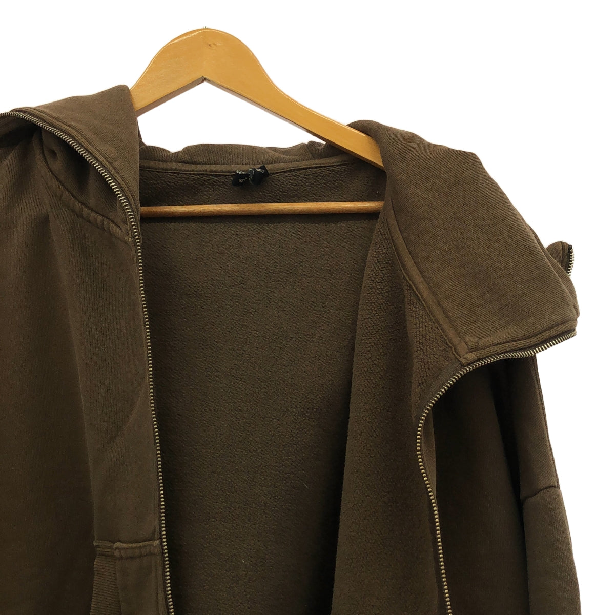 entire studios / Entire Studio | ES2106 / FULL ZIP RHINO Oversized Hoodie Parka | M | Brown | Men's