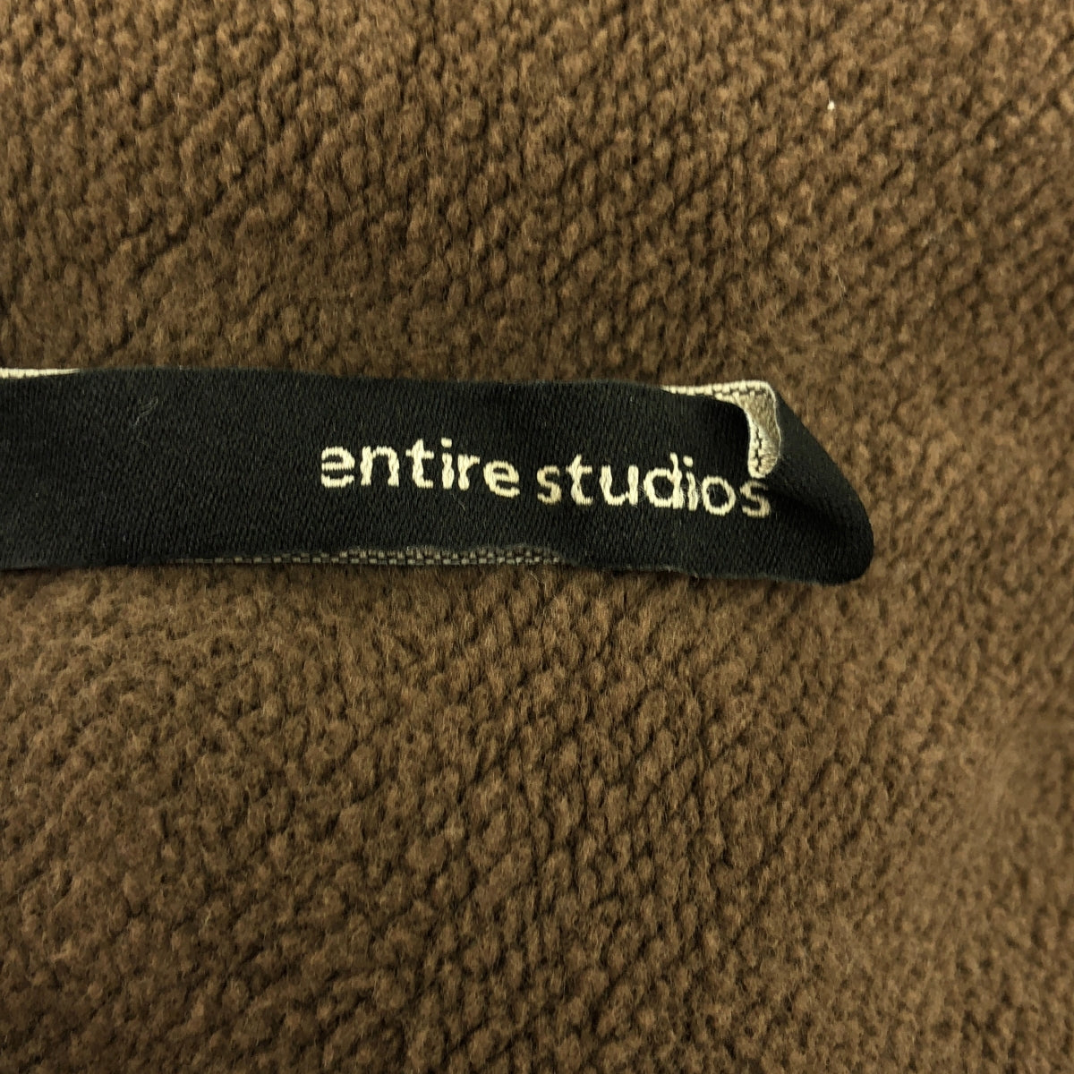 entire studios / Entire Studio | ES2106 / FULL ZIP RHINO Oversized Hoodie Parka | M | Brown | Men's