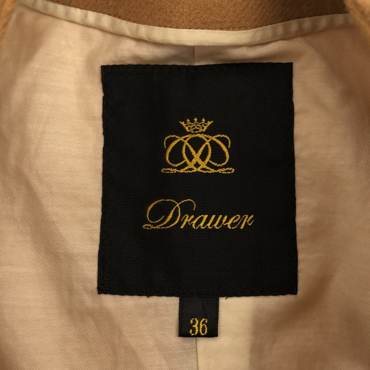 Drawer / 드로어 | 울 노 컬러 코트 | 36 | 베이지 | 여성