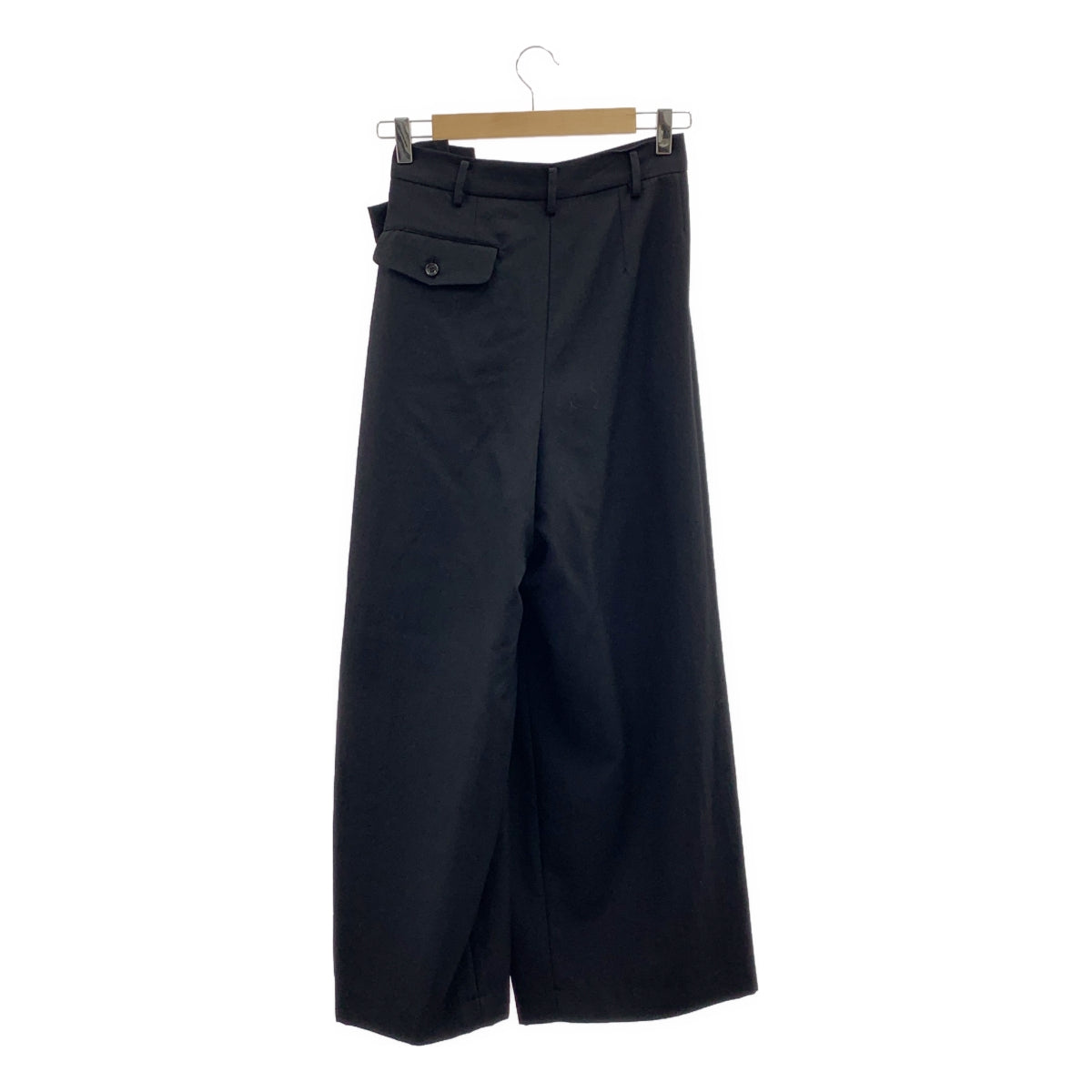 tricot COMME des GARÇONS | AD1996 | 不對稱側拉鍊寬褲 | S碼 | 女款