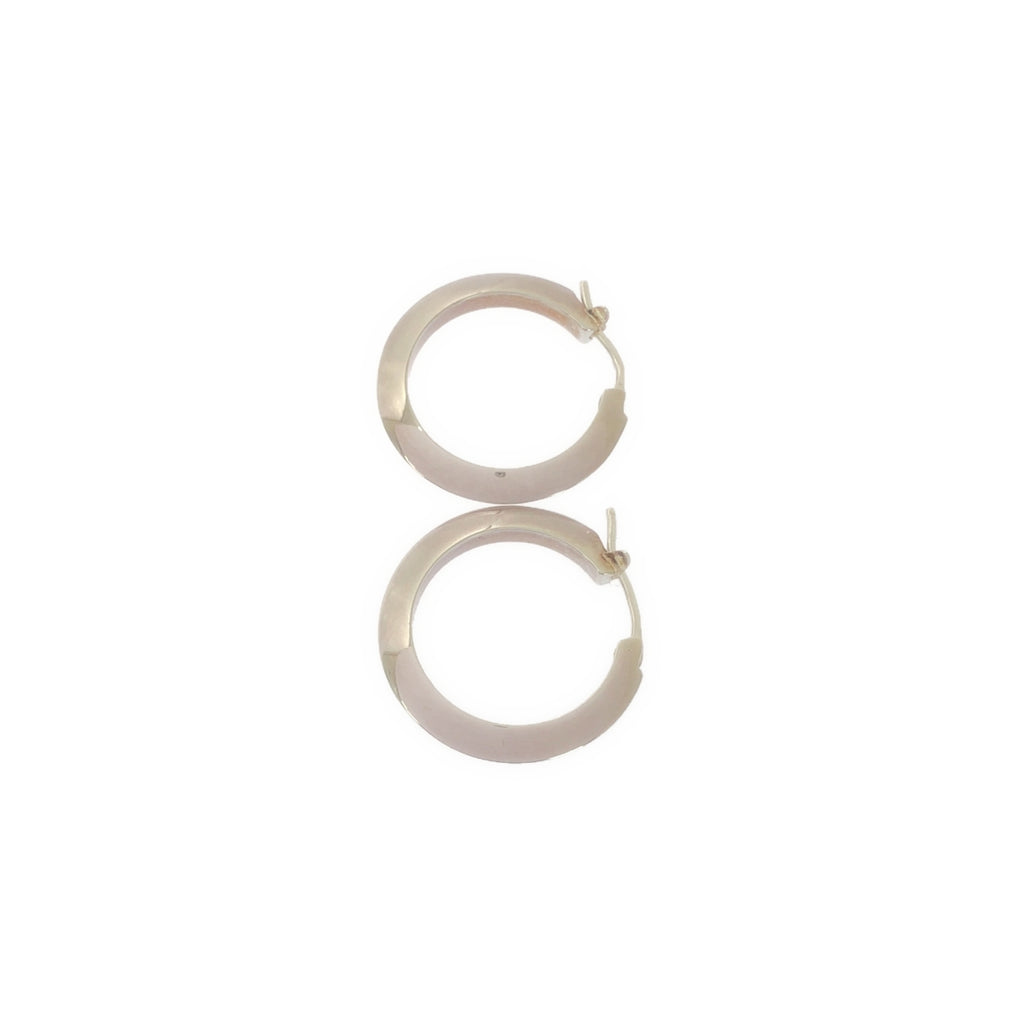 BOTTEGA VENETA / 보테가 베네타 | 실버 후프 귀걸이 | 실버 | 여성