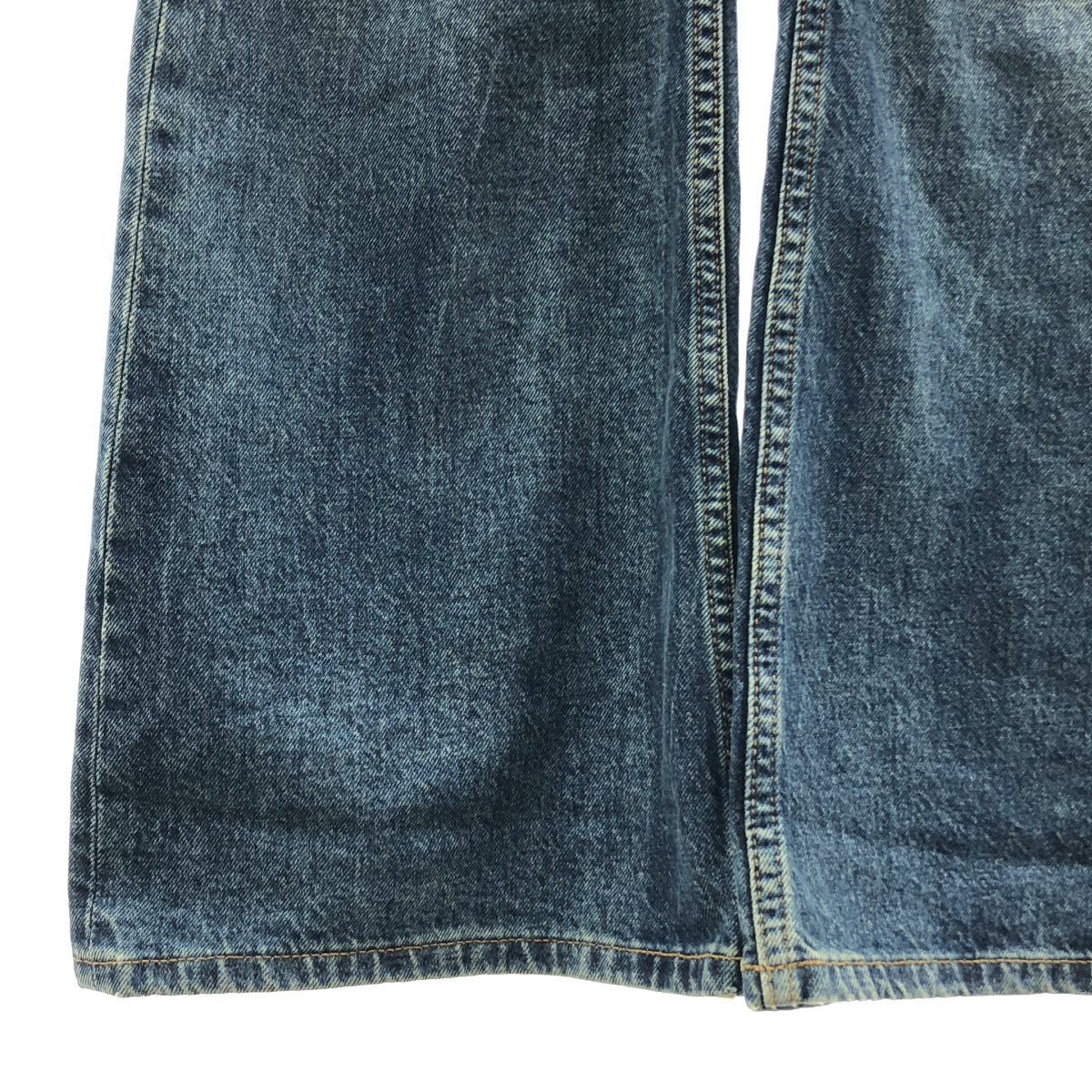 Ganni / Ganni | 重工水洗牛仔喇叭裙牛仔褲 | 破洞牛仔裙 | 尺寸 25 | 女款