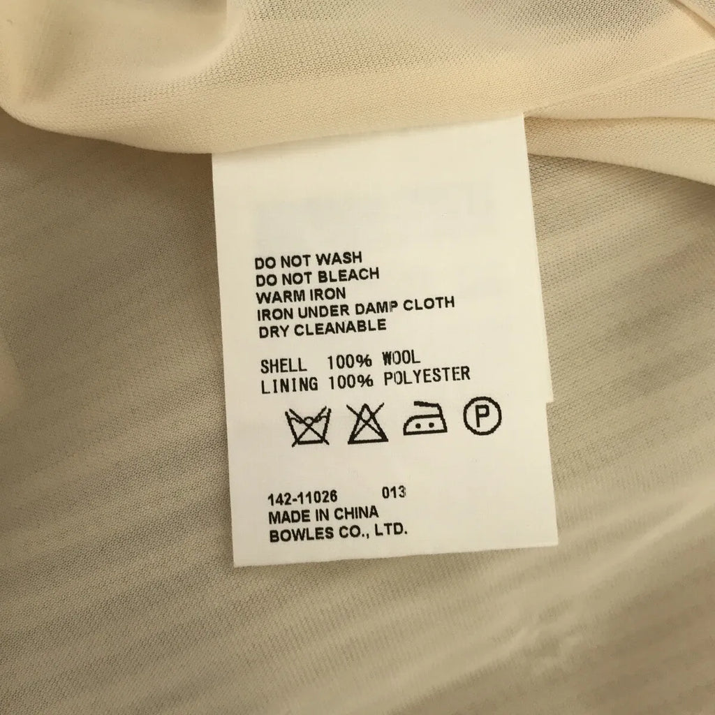 [狀況良好] HYKE |全襯裡羅紋針織裙 | 1 |象牙 |女性的