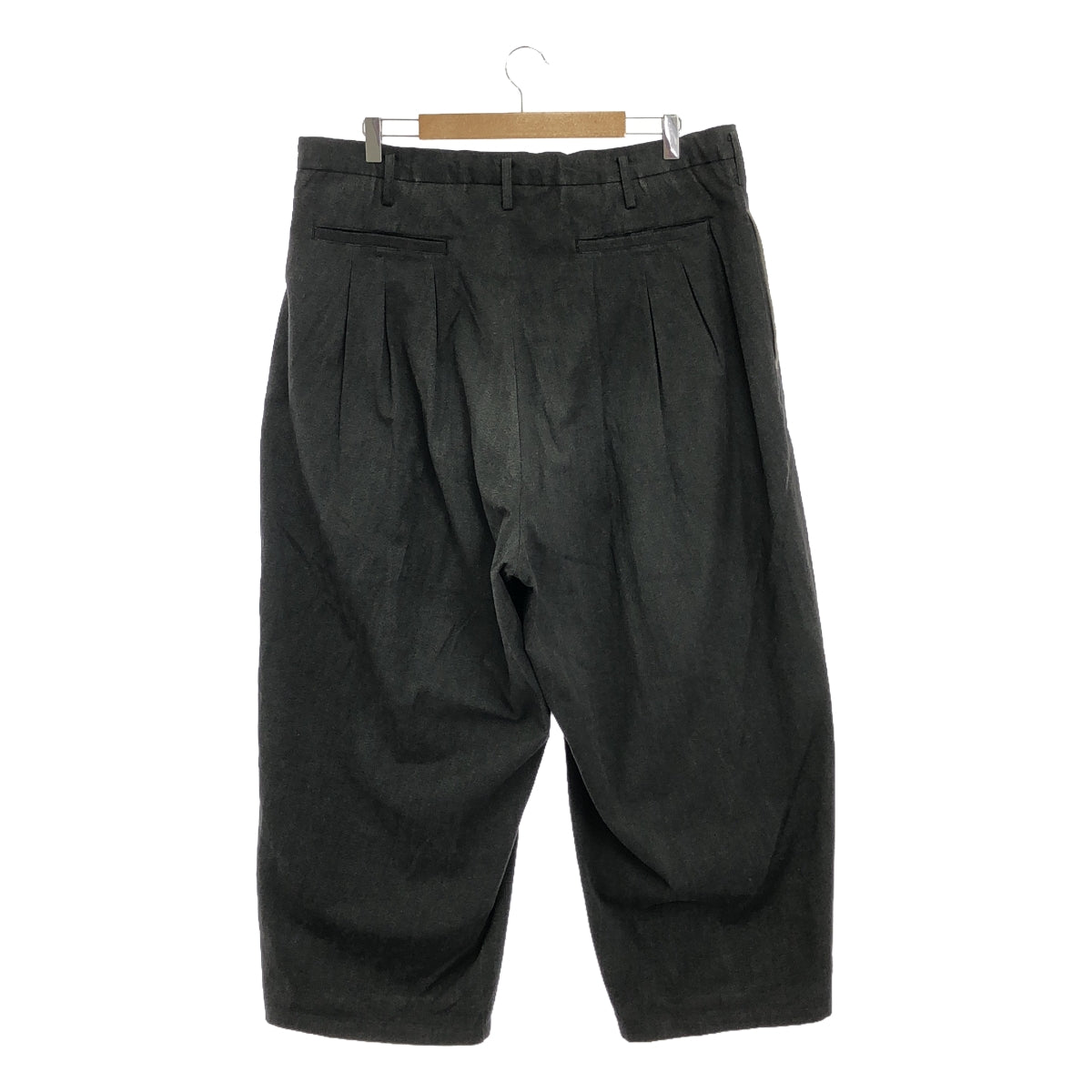 Y's for men / ワイズフォーメンヨウジヤマモト | 2023AW | 12TUCKS WIDE TAPERED PANTS コットン 12タック ワイド テーパードパンツ | 2 | メンズ