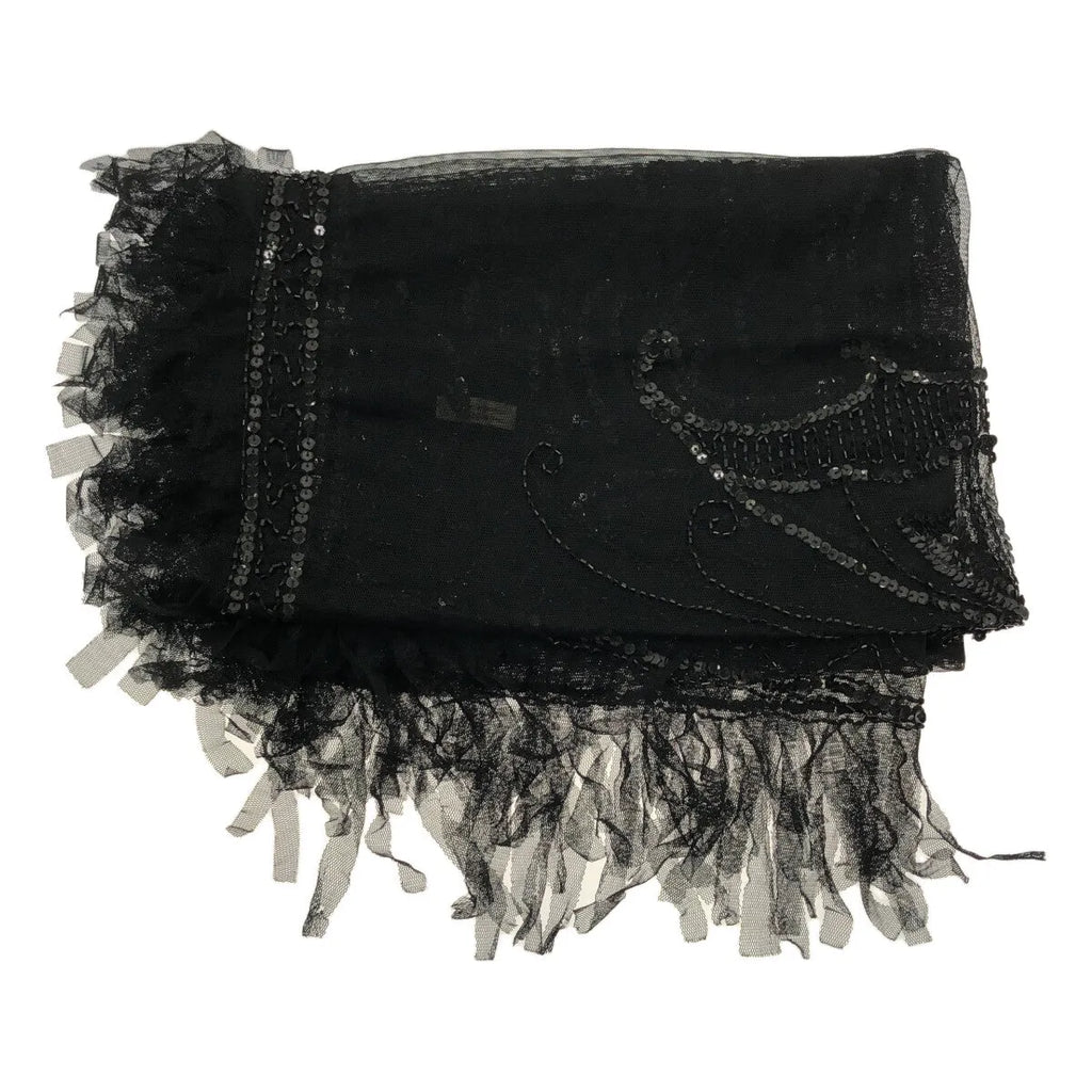 FALIERO SARTI / 파리 에로 살티 | 구슬 디자인 프린지 스톨 |