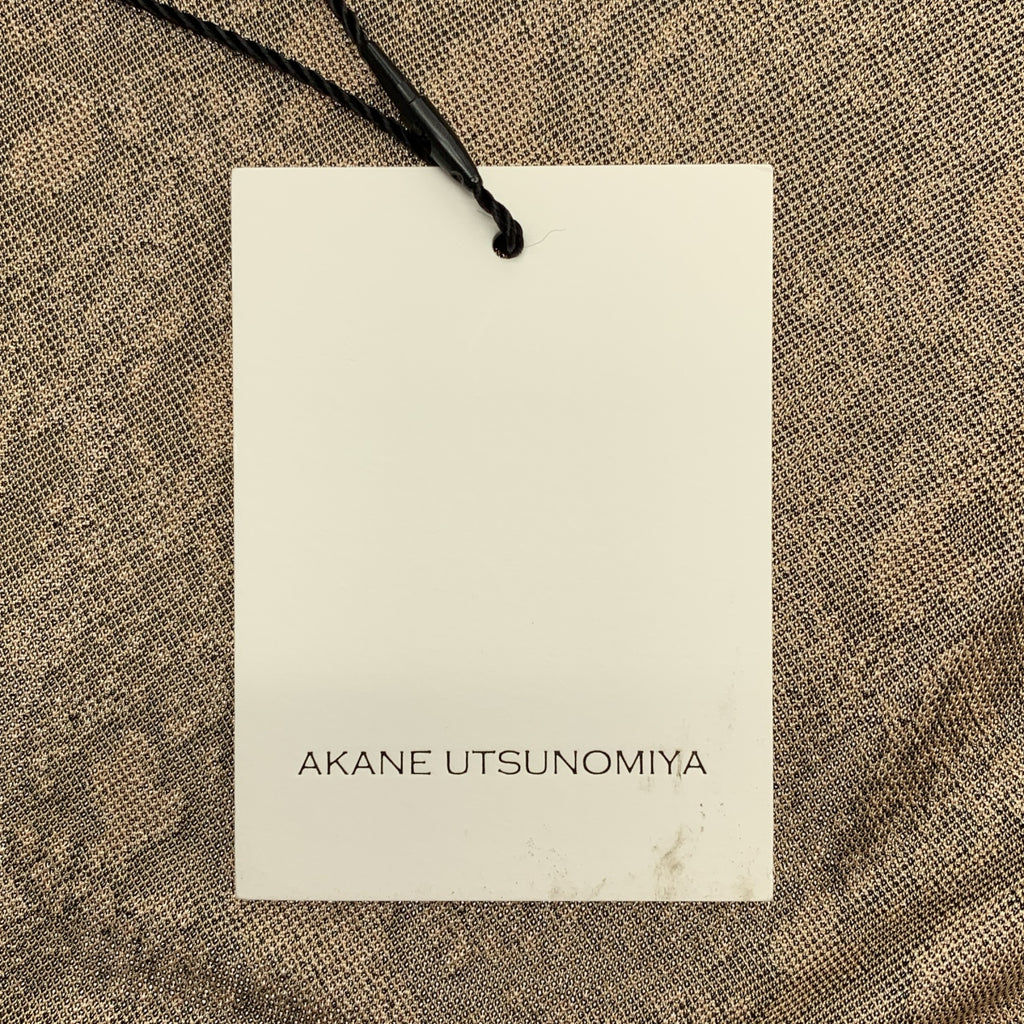 AKANE UTSUNOMIYA / 아카네츠 노미야 | 총무늬 파이썬 드레이프 볼륨 드레스 원피스 | 36 | 여성