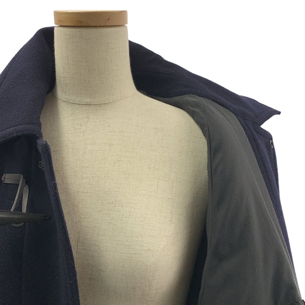 miffew / ミフュー | SUPER140s DUFFLE DOWN COAT / ウール メルトン ダッフル ダウン コート / 着脱可フーディ | 2 | レディース