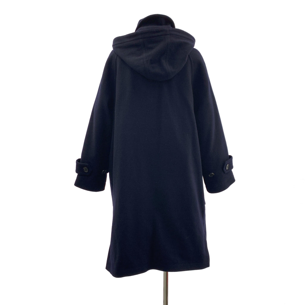 miffew / ミフュー | SUPER140s DUFFLE DOWN COAT / ウール メルトン ダッフル ダウン コート / 着脱可フーディ | 2 | レディース