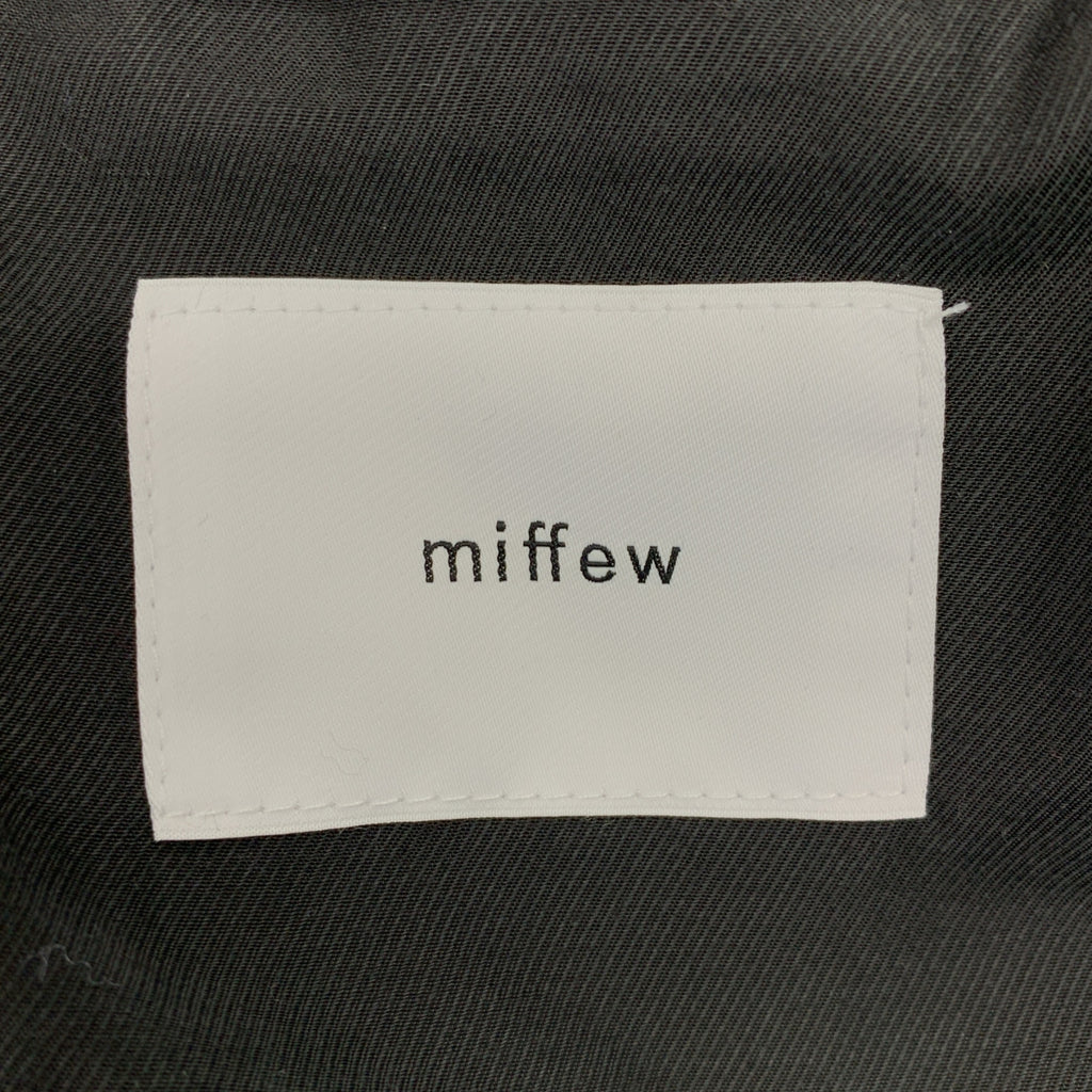 miffew / ミフュー | SUPER140s DUFFLE DOWN COAT / ウール メルトン ダッフル ダウン コート / 着脱可フーディ | 2 | レディース