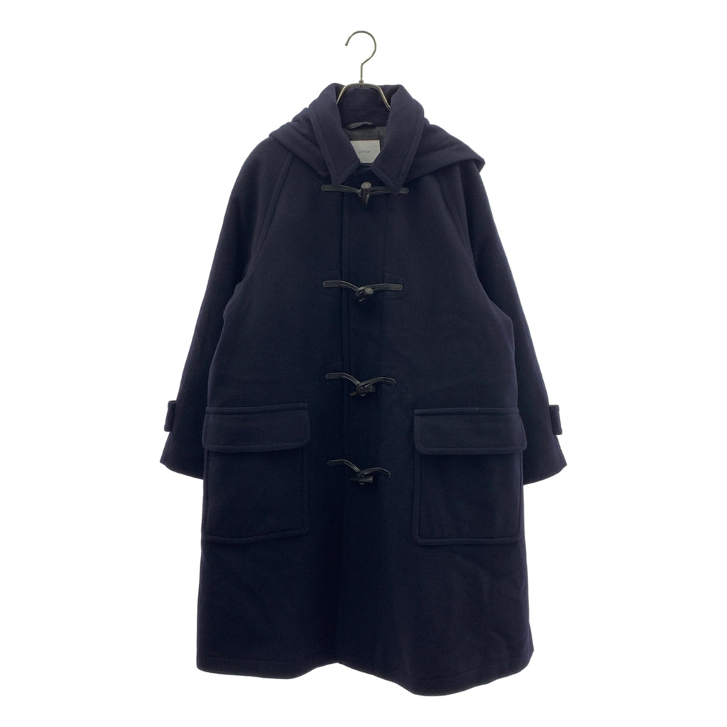 miffew / ミフュー | SUPER140s DUFFLE DOWN COAT / ウール メルトン ダッフル ダウン コート / 着脱可フーディ | 2 | レディース