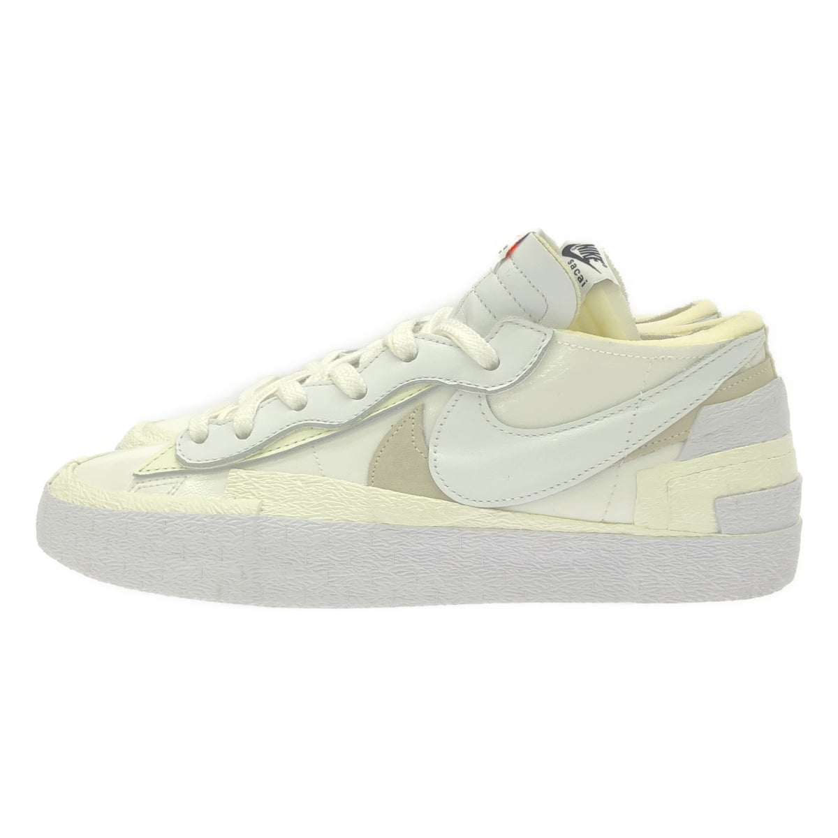 【美品】  sacai / サカイ | × NIKE / ナイキ / BLAZER LOW / DM6443-100 ブレーザー ロー スニーカー | 29 | セイル-ホワイト | メンズ