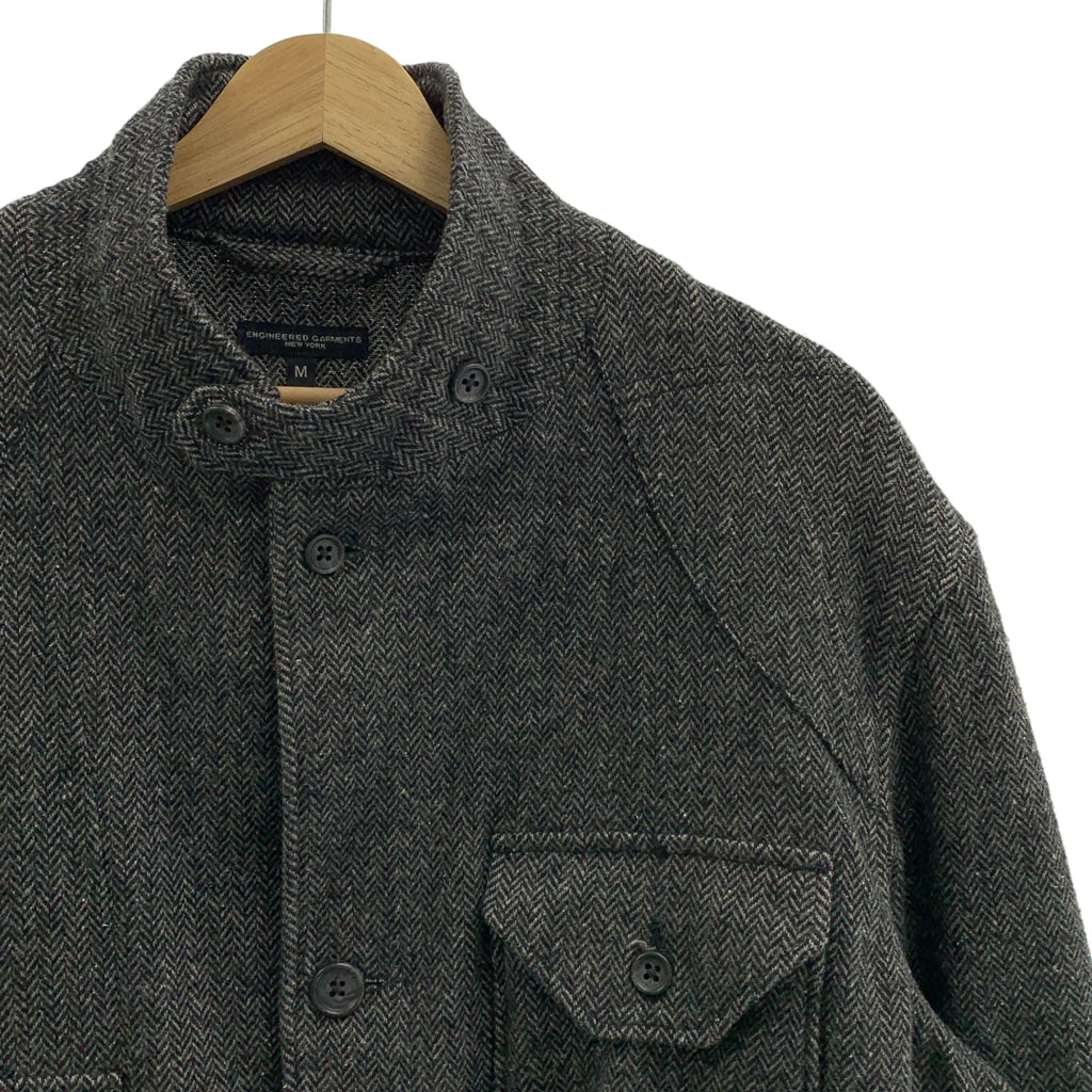 Engineered Garments | x beams / Beams 獨家羊毛粗花呢人字紋工裝夾克 | M 碼 | 男款