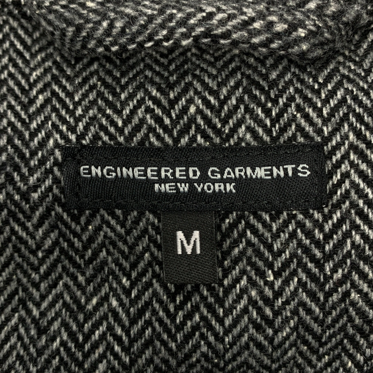 Engineered Garments | x beams / Beams 獨家羊毛粗花呢人字紋工裝夾克 | M 碼 | 男款
