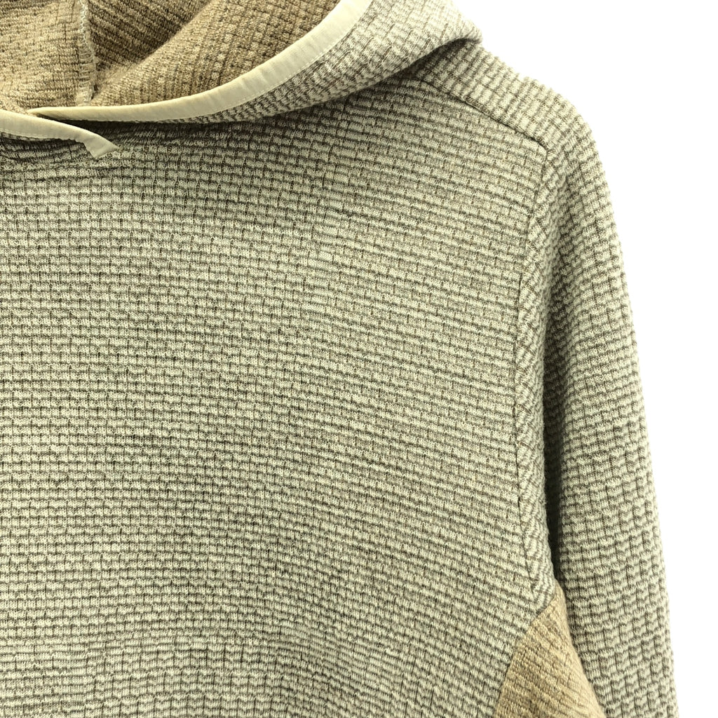 【美品】  BYBORRE / バイボレ | ニットパーカー | グレー | メンズ