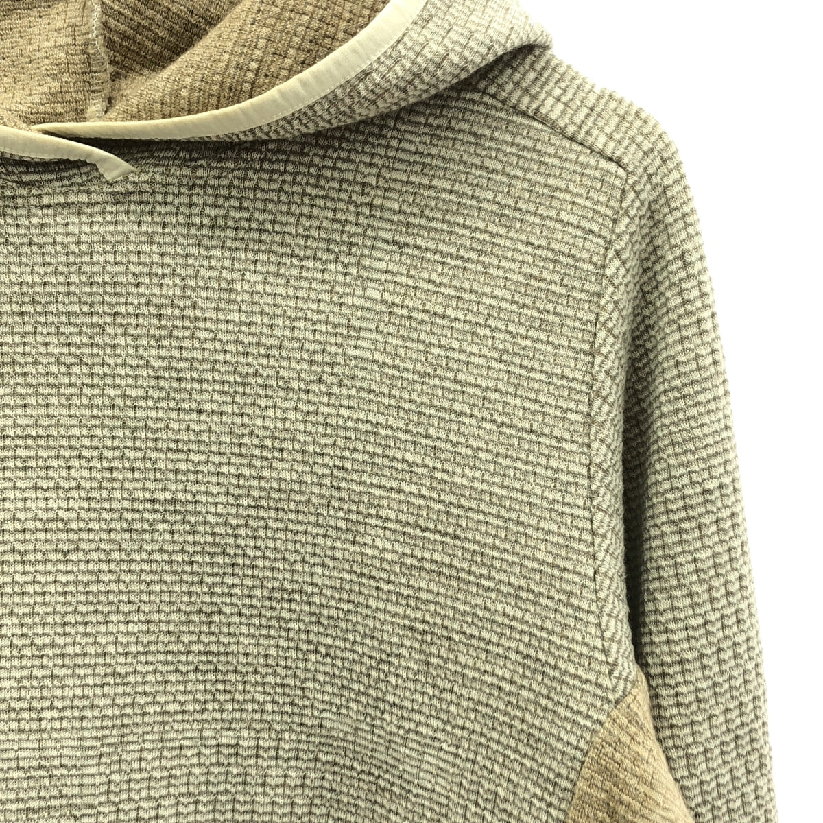 【美品】  BYBORRE / バイボレ | ニットパーカー | グレー | メンズ