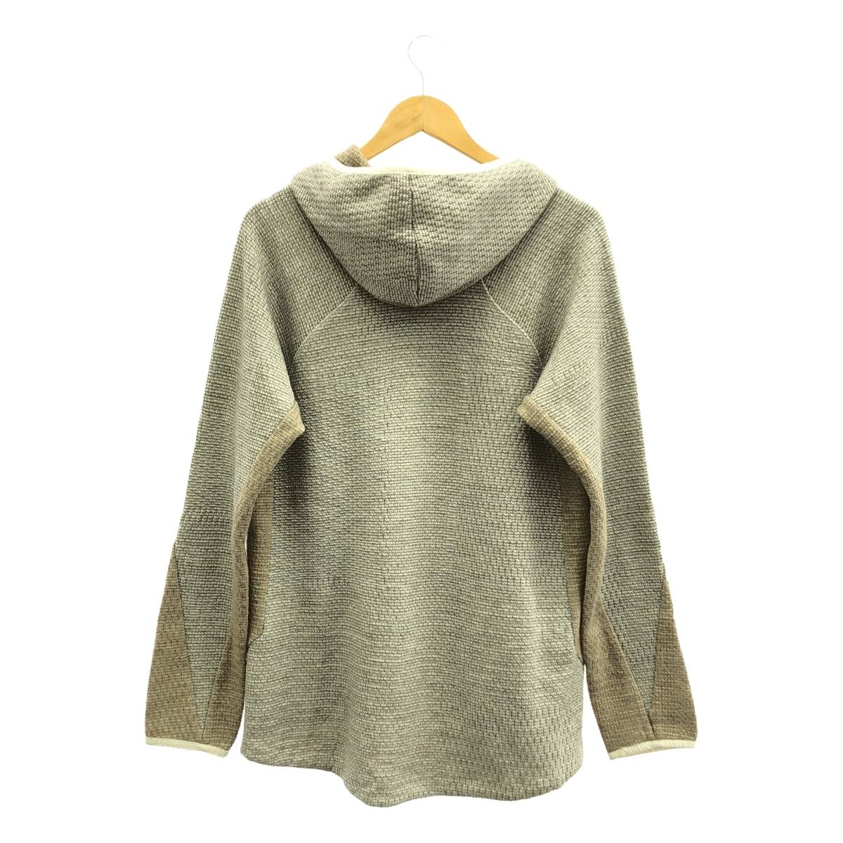 【美品】  BYBORRE / バイボレ | ニットパーカー | グレー | メンズ