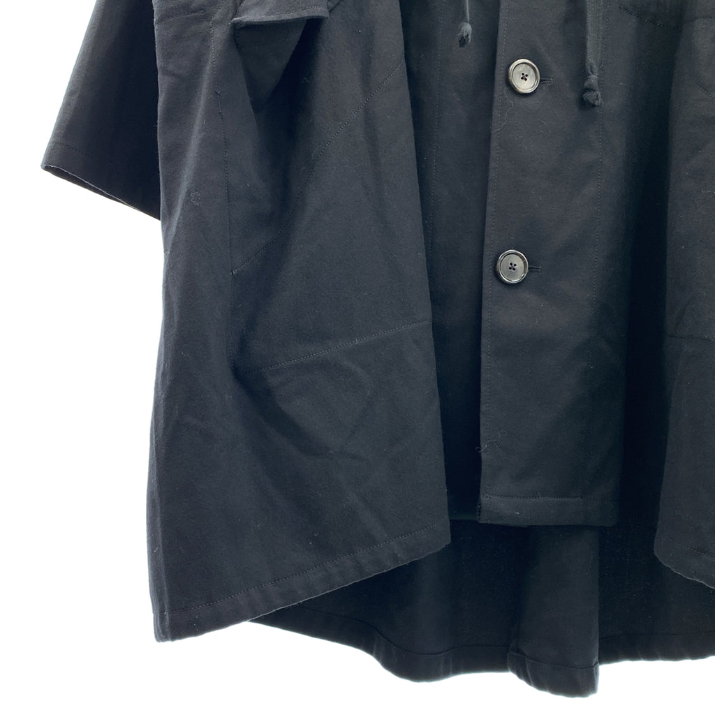 ANN DEMEULEMEESTER | 超大羊毛連帽摩登大衣 | S碼 | 男款
