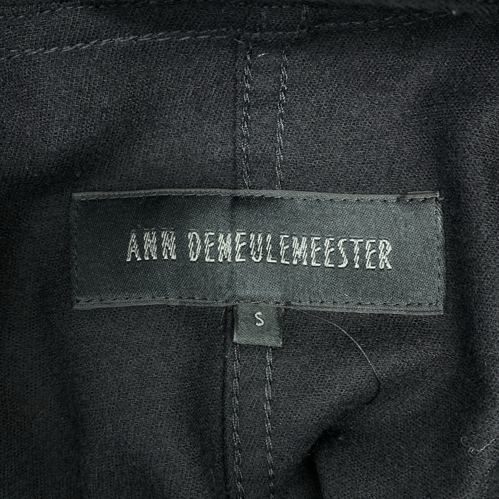 ANN DEMEULEMEESTER | 超大羊毛連帽摩登大衣 | S碼 | 男款