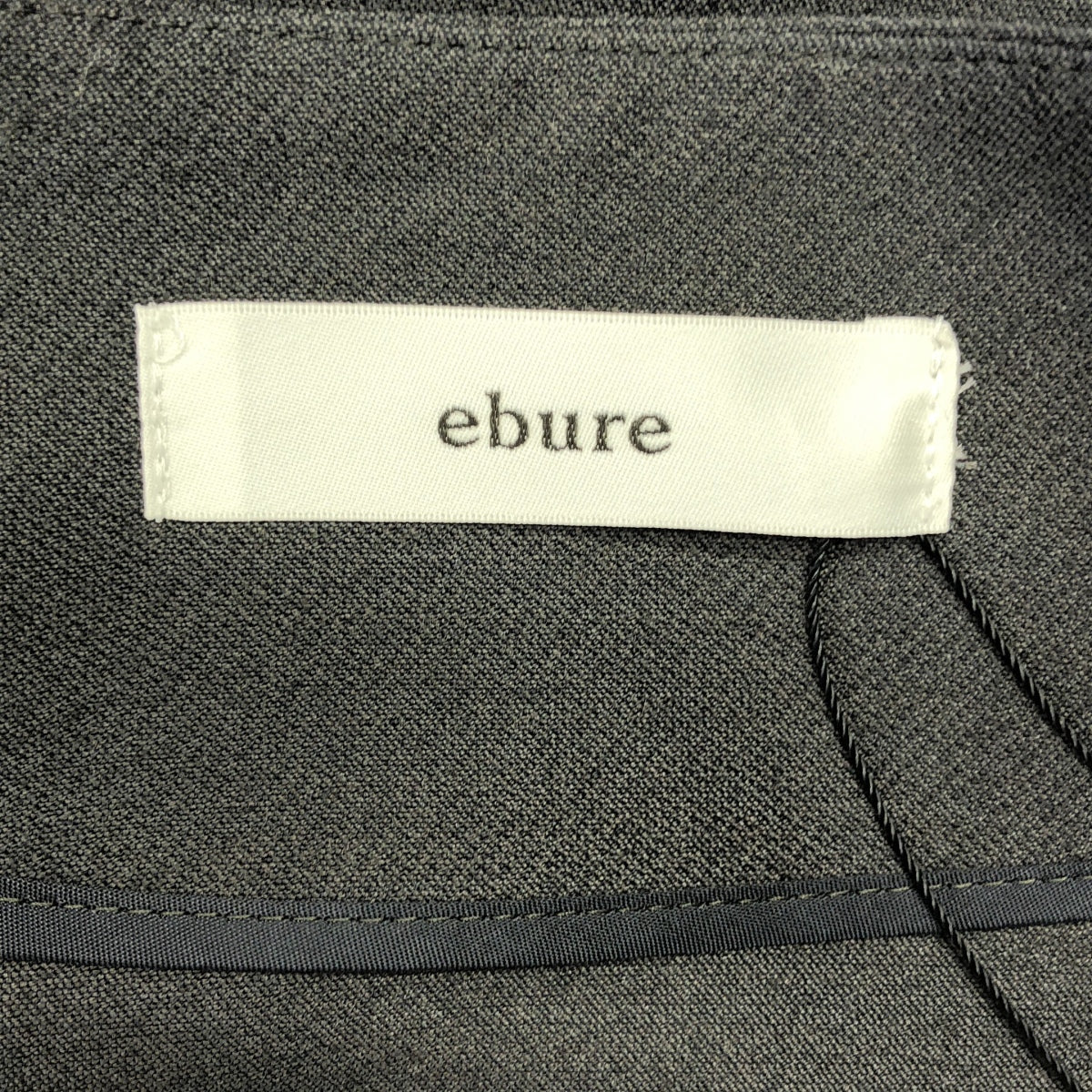 ebure / 에불 | 클리어 더블 크로스 벨티드 페프람 블라우스 셔츠 | 36 | 여성