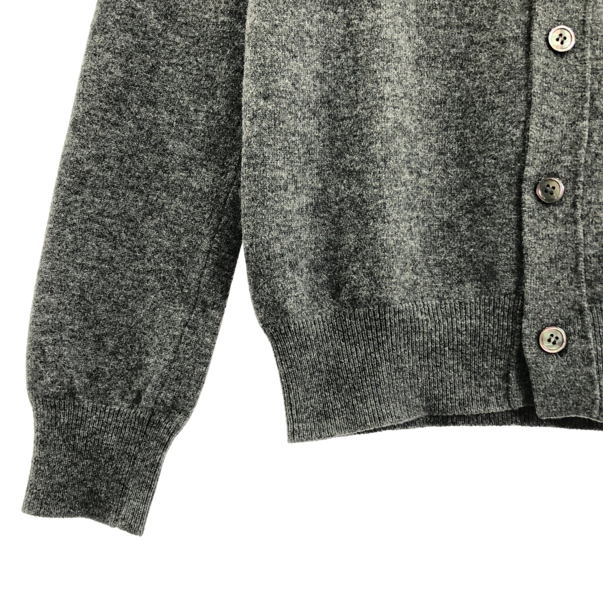 COMME des GARCONS / コムデギャルソン | 2015AW | フェイク ボタン ウール プルオーバー ニット | S | レディース