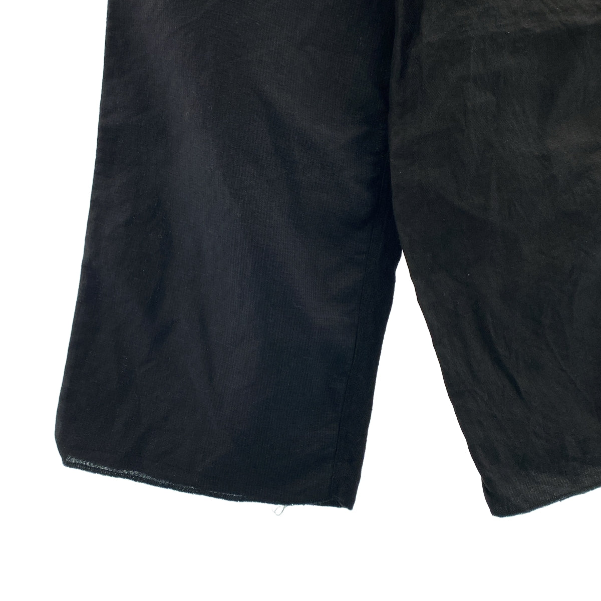 Paul Harnden / 폴 하덴 | suspender trousers / 린넨 트위드 멜빵 트라우저 팬츠 | S | 남성