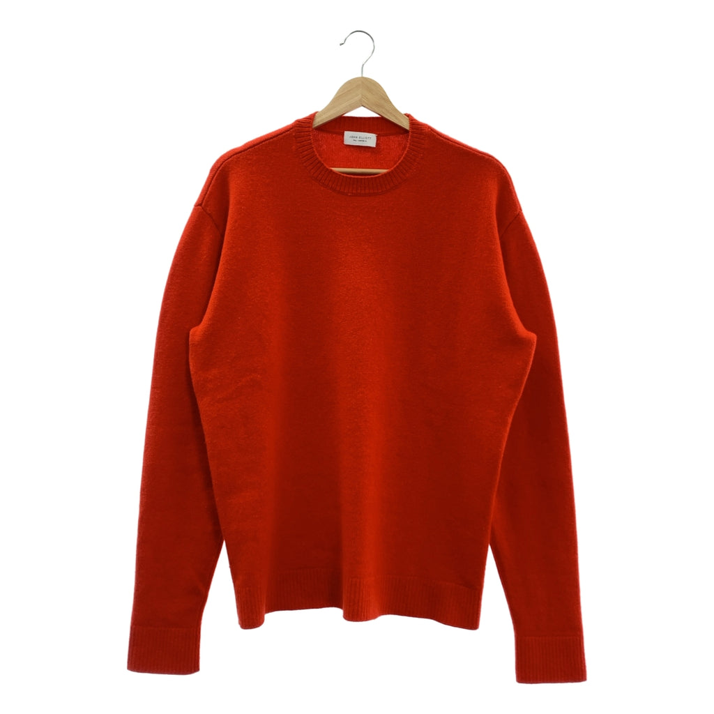 JOHN ELLIOTT / ジョンエリオット | カシミヤ クルーネックニット | 2 | レッド | メンズ