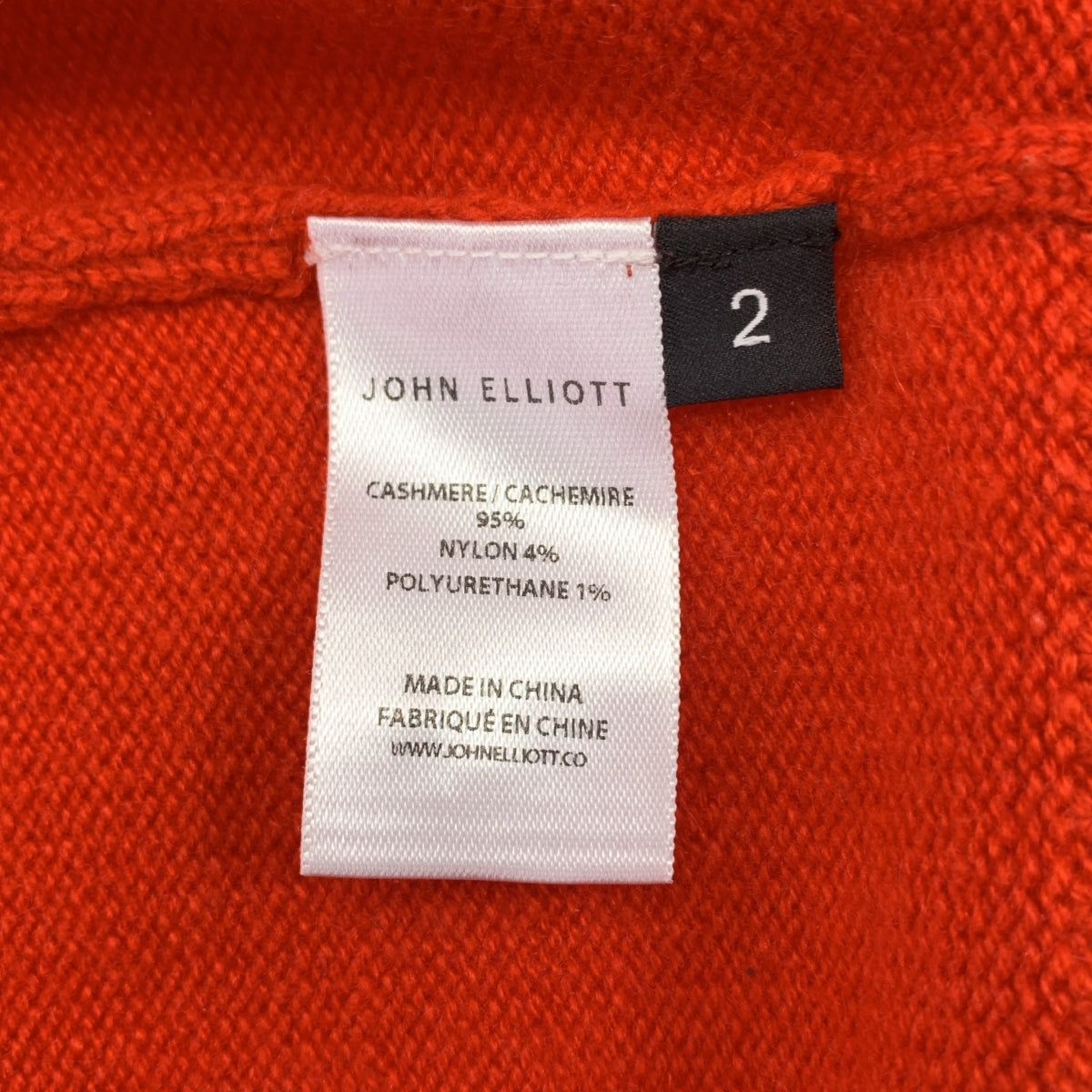 JOHN ELLIOTT / 존 엘리엇 | 캐시미어 크루넥 니트 | 2 | 남성