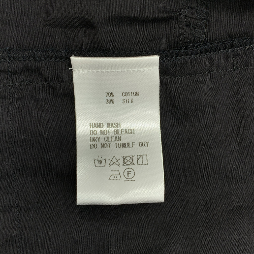 tabrik / タブリク | コットン シルク ティアードワンピース | ブラック | レディース