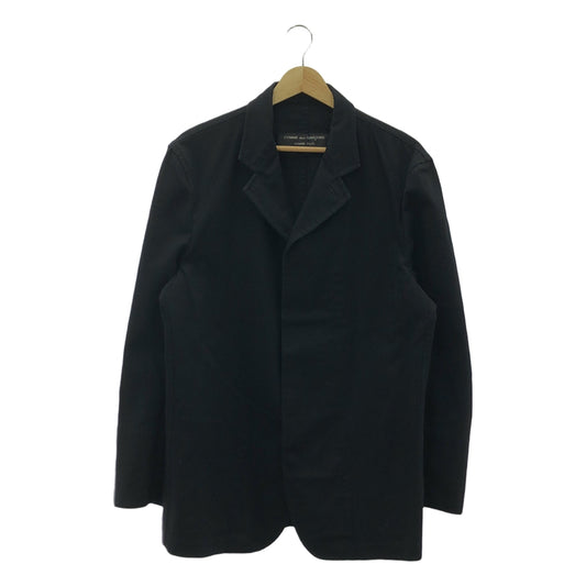 COMME des GARCONS HOMME PLUS / コムデギャルソンオムプリュス | AD1996 | 比翼ボタン ツイルコットン テーラードジャケット | M | メンズ