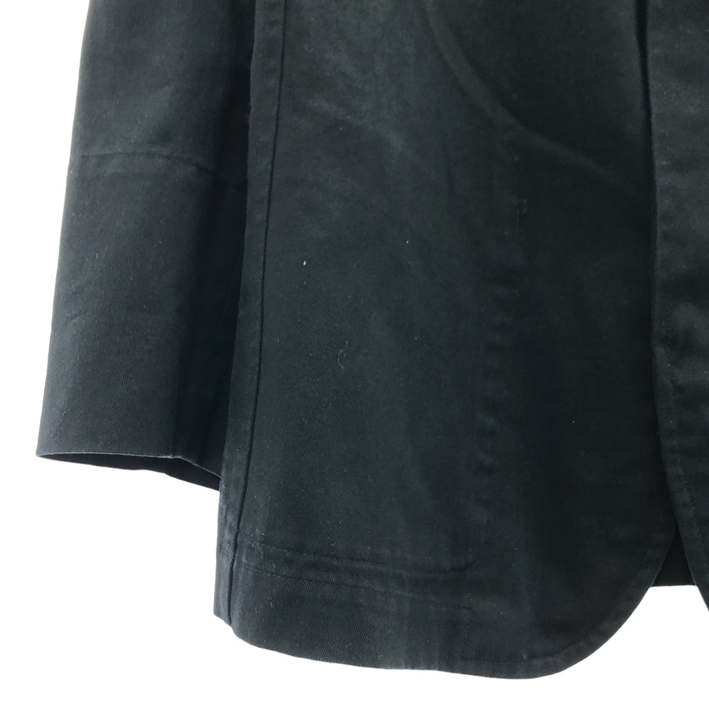 COMME des GARCONS HOMME PLUS / コムデギャルソンオムプリュス | AD1996 | 比翼ボタン ツイルコットン テーラードジャケット | M | ネイビー | メンズ