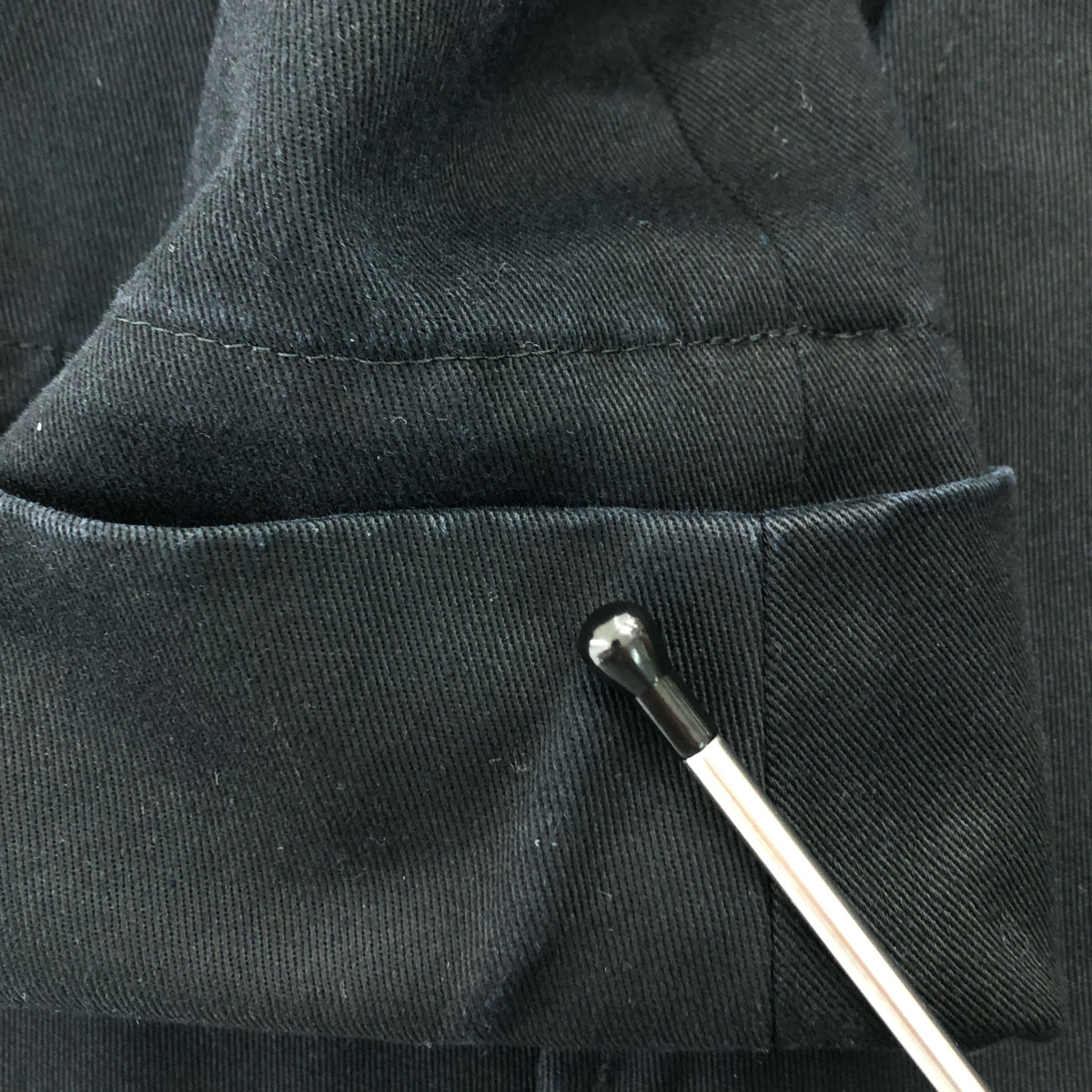 COMME des GARCONS HOMME PLUS | AD1996 | Buttoned twill cotton tailored jacket | M | Men's