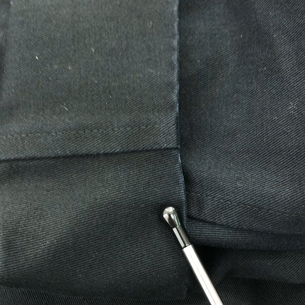 COMME des GARCONS HOMME PLUS / コムデギャルソンオムプリュス | AD1996 | 比翼ボタン ツイルコットン テーラードジャケット | M | ネイビー | メンズ