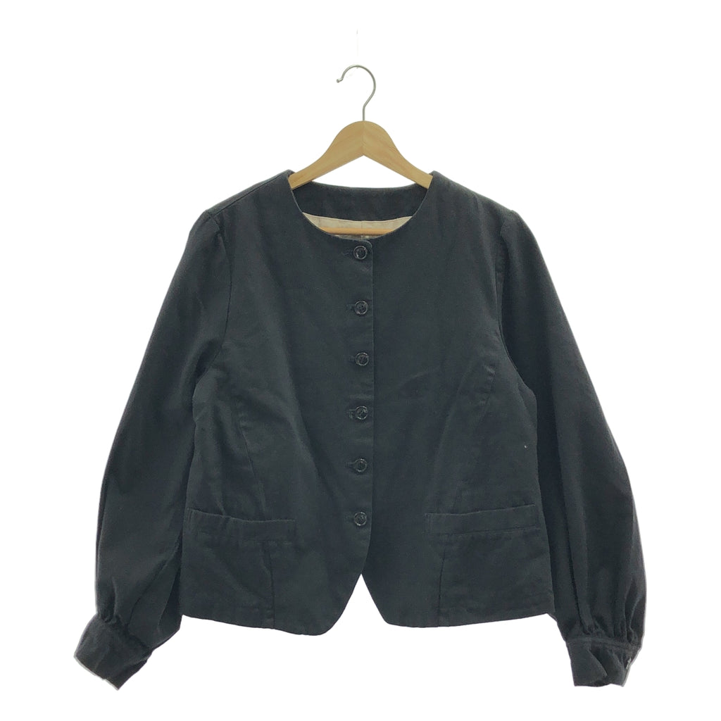nest robe / 네스트 로브 | 코튼 린넨 노 컬러 재킷 | F | 여성