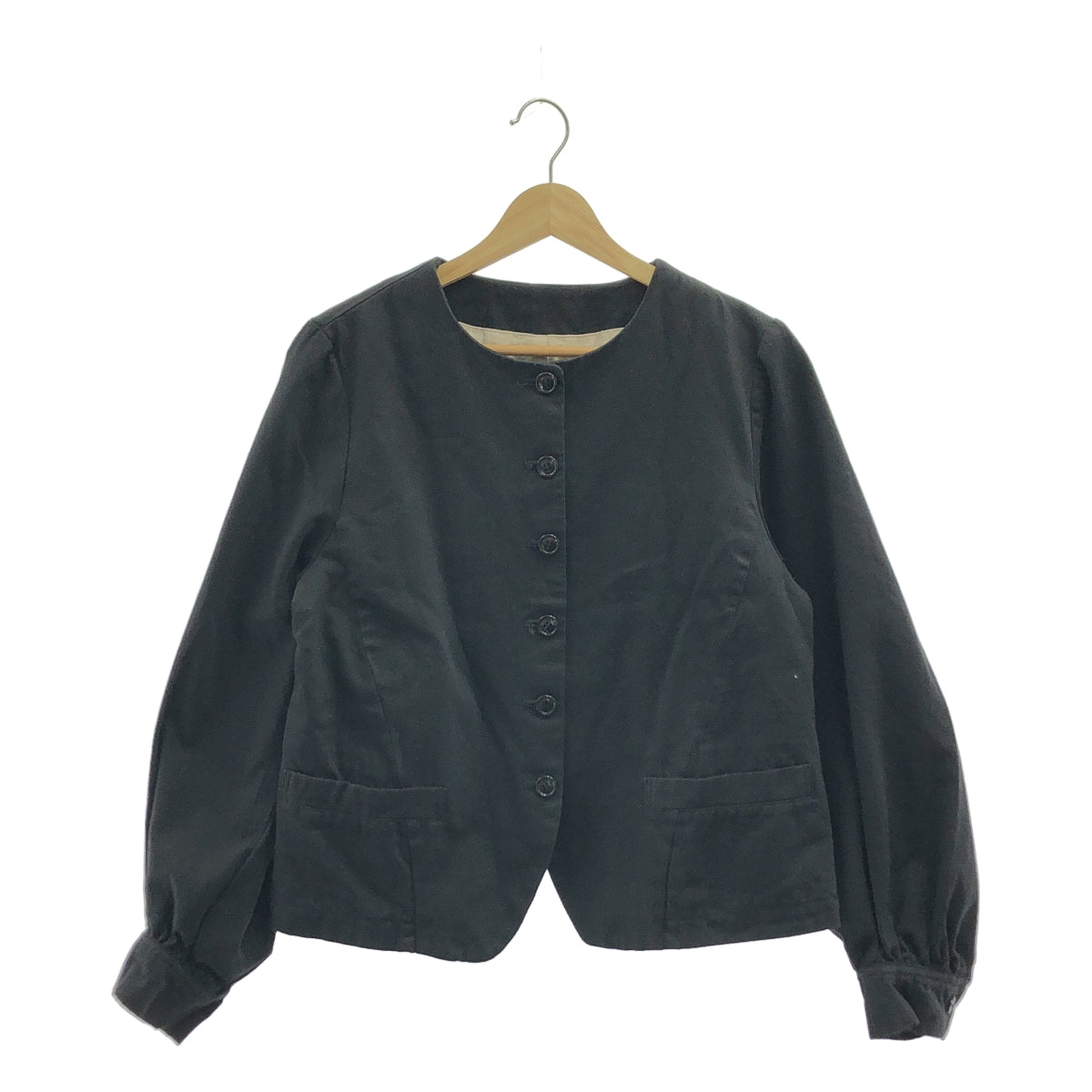 nest robe / 네스트 로브 | 코튼 린넨 노 컬러 재킷 | F | 여성