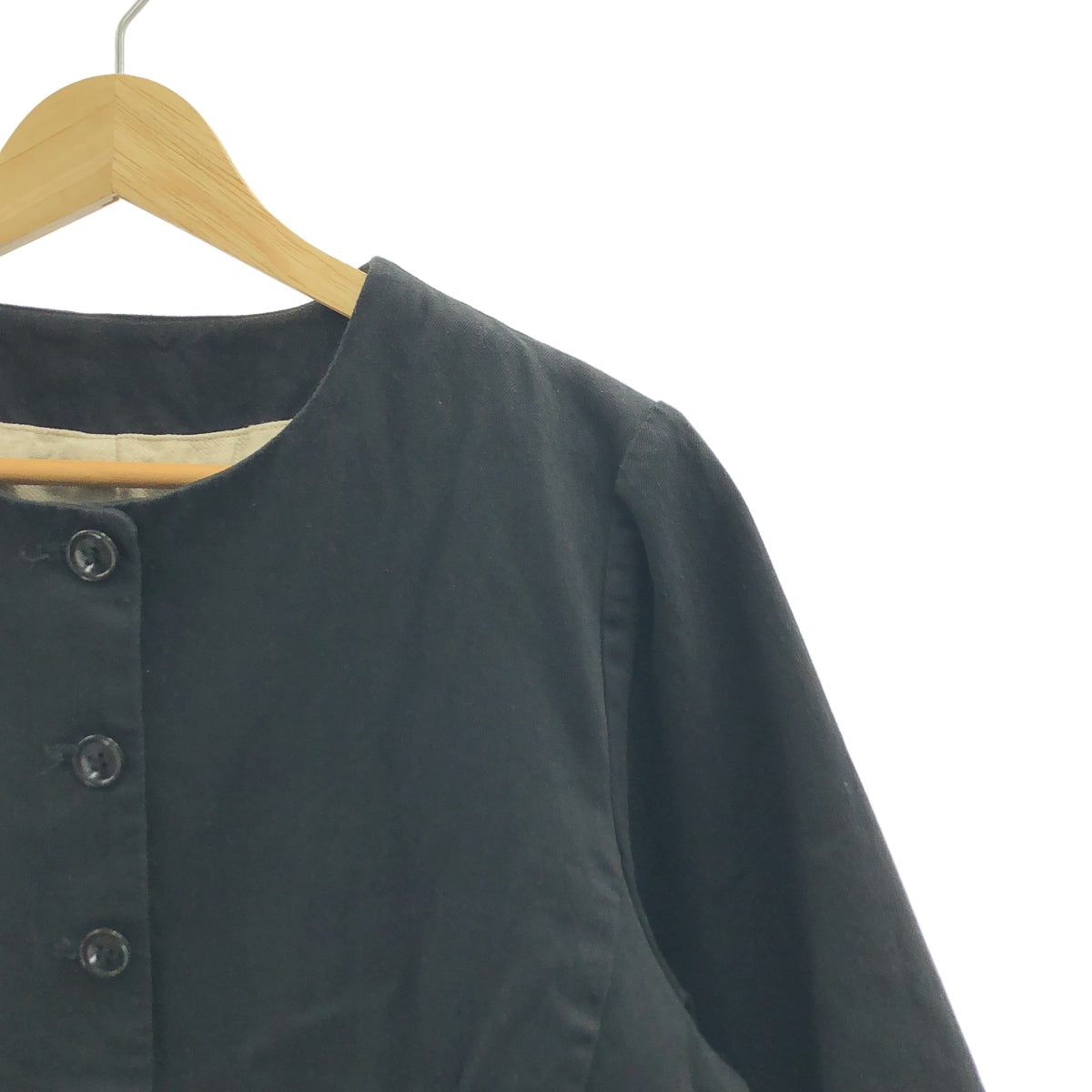 nest robe / 네스트 로브 | 코튼 린넨 노 컬러 재킷 | F | 여성