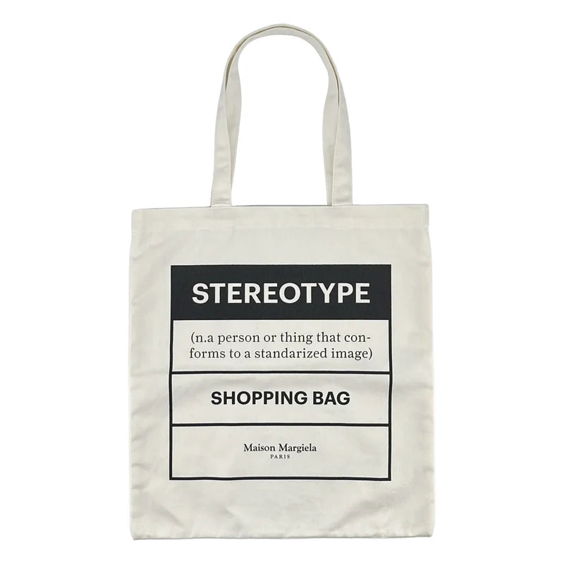 Maison Margiela / メゾンマルジェラ | 2020AW | Stereotype Totebag / ステレオタイプ エコ トートバッグ / ユニセックス | UNI | メンズ