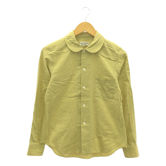 robe de chambre COMME des GARCONS / ローブドシャンブルコムデギャルソン | AD1999 | コットン ラウンドカラー シャツ | S | レディース